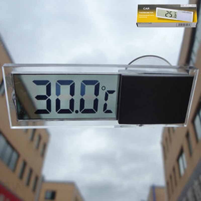 ڵ ÷ ڵ µ    LCD µ  /Electronic automotive vehicle display car thermometer electric Suction cup LCD temperature gauge diagno